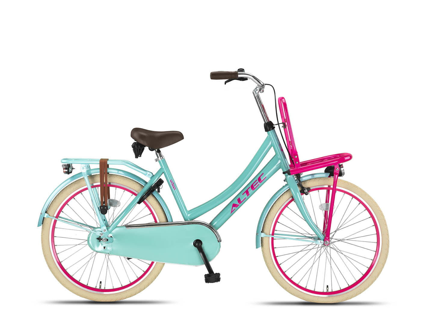 Altec Urban Transportfiets 24 inch Pinky Mint(100% rijklaar)