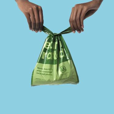 Earth Rated - Poepzakjes Met Handvaten Geurloos Gerecycled