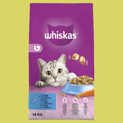 Whiskas - Adult Tuna With Vegetables Kattenvoer 14 KG