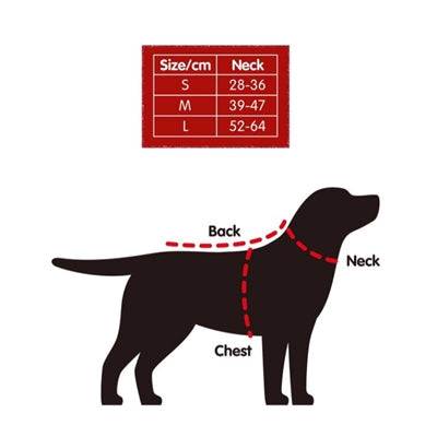 Plenty Gifts - Kerst Sjaal Santa's Favorite Dog Rood