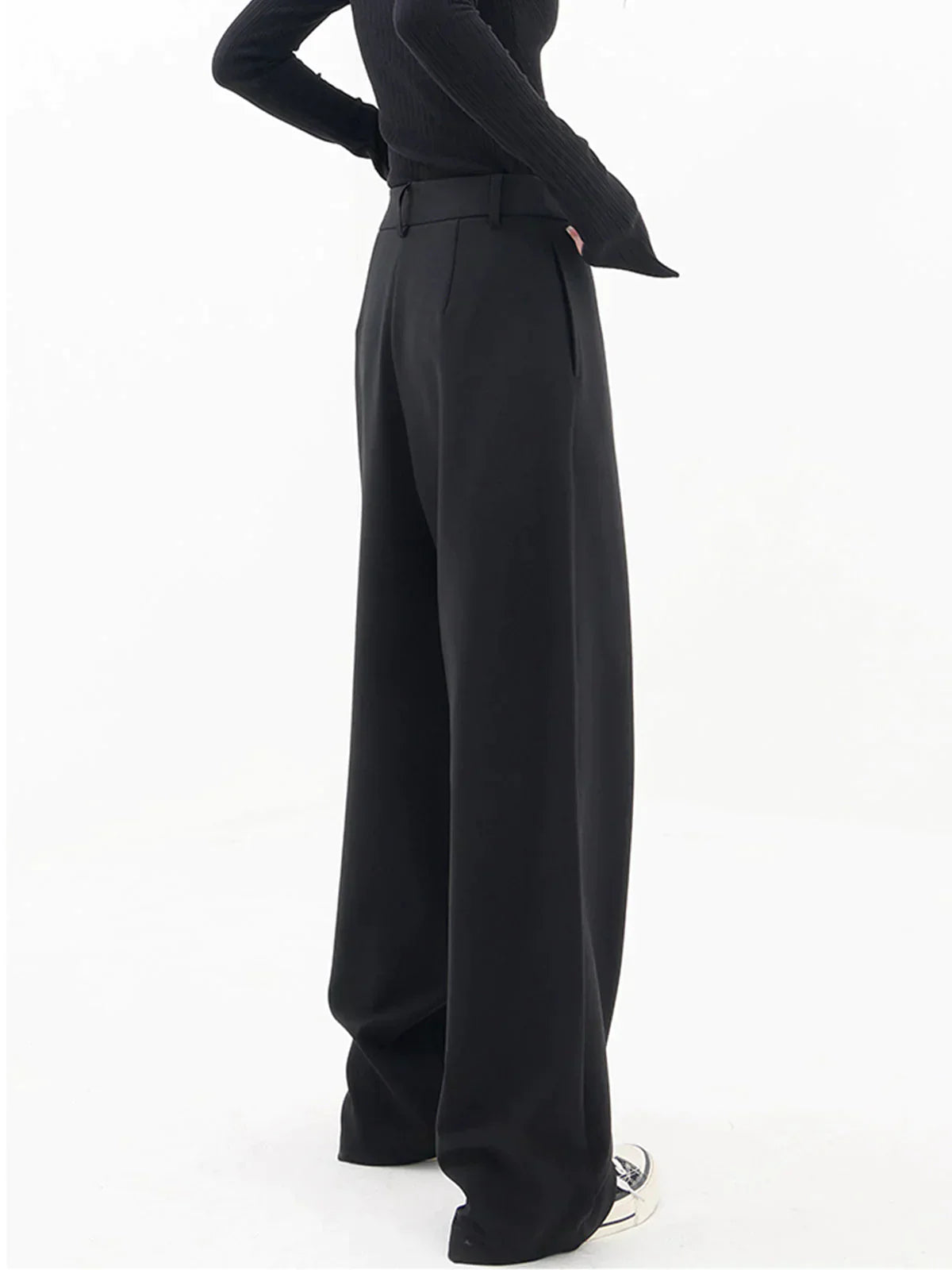 Asymmetrische Wijde Broek voor Dames