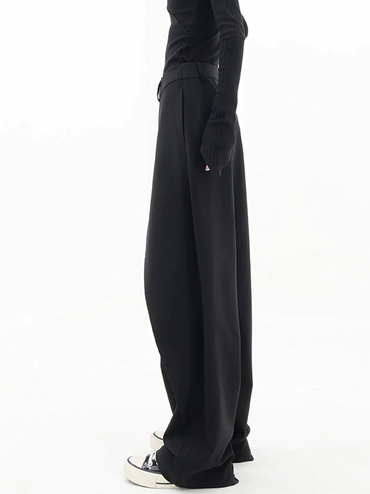 Asymmetrische Wijde Broek voor Dames