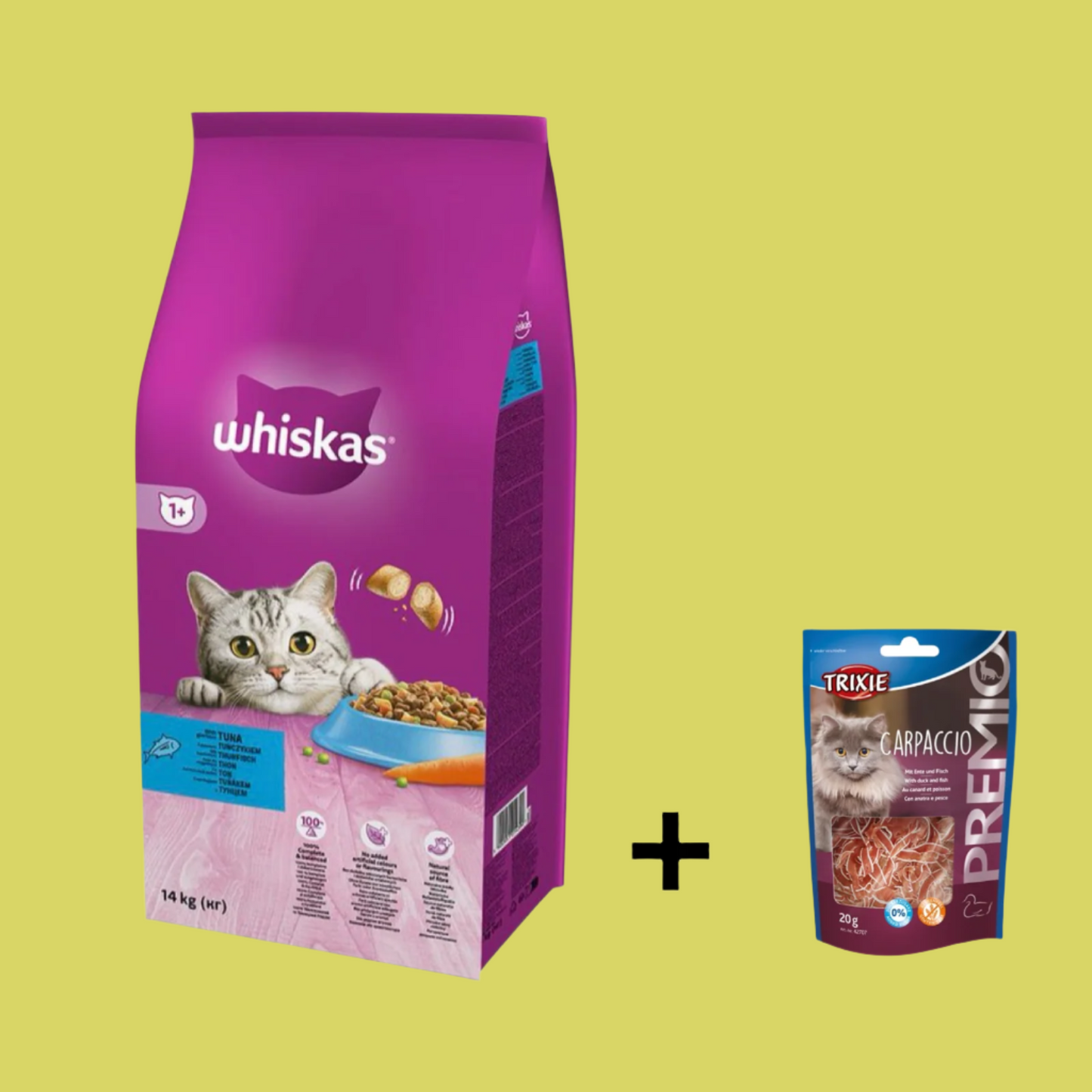 Whiskas - Adult Tuna Kattenvoer - 14 KG Voordeelverpakking