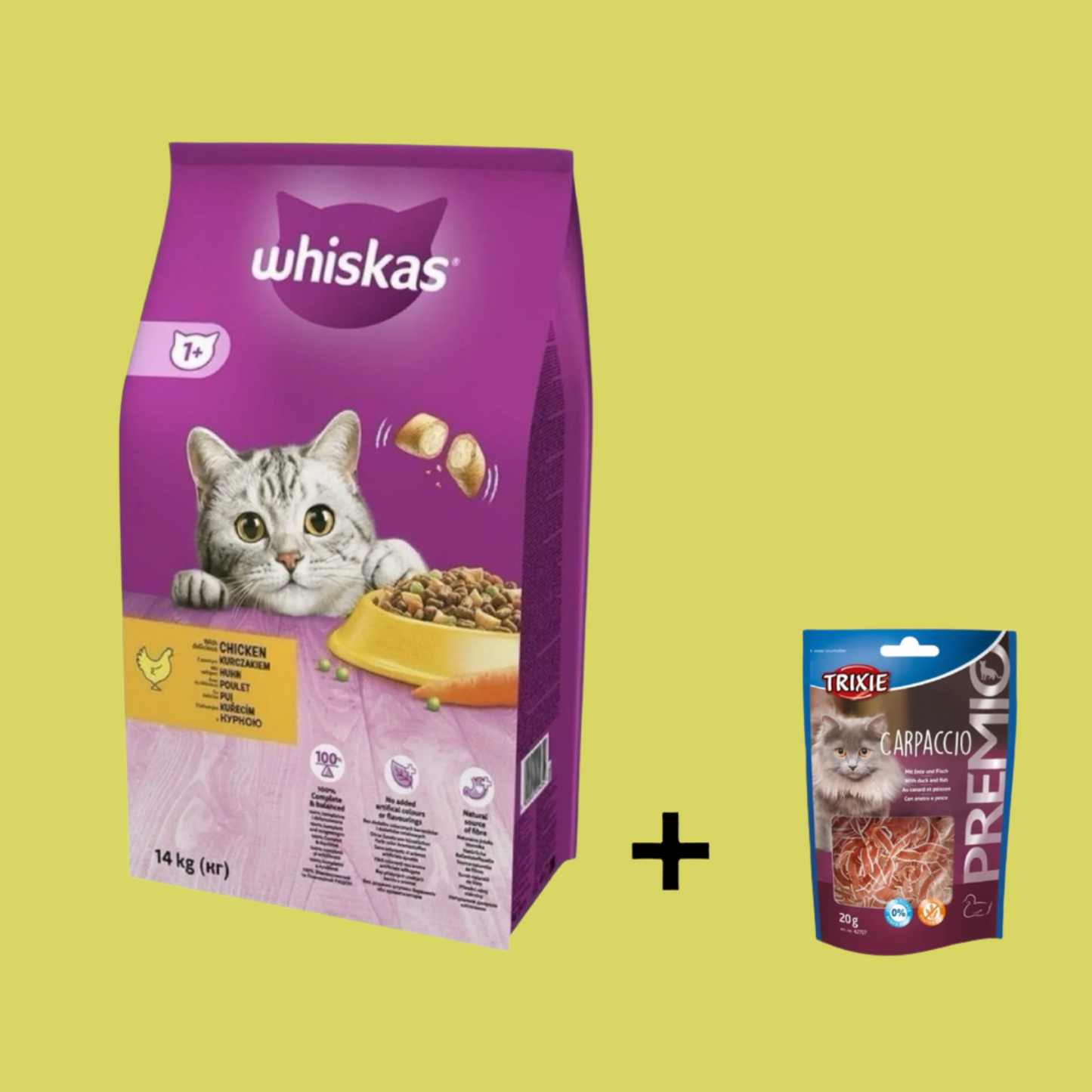 Whiskas - Adult Kip Chicken 14 KG - Voordeelverpakking