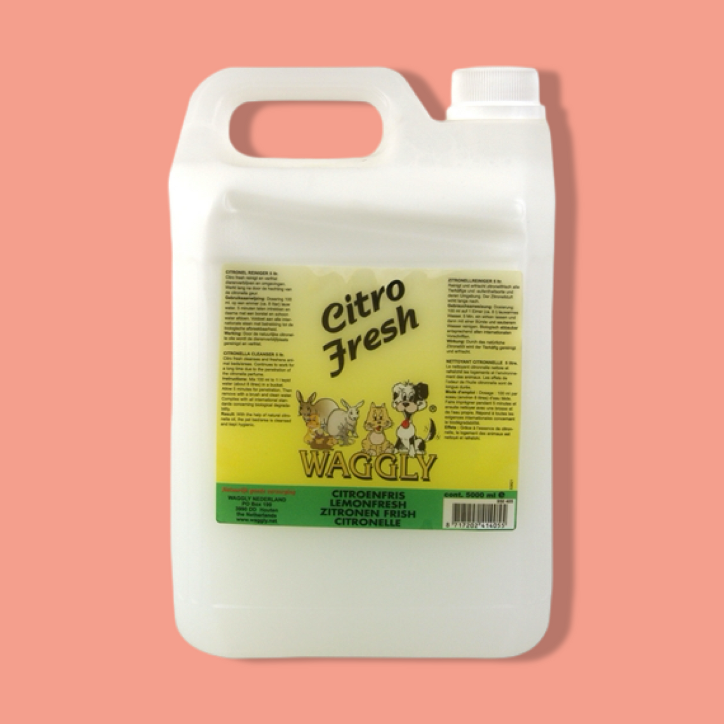 Waggly - Citro Fresh Geurverwijderaar