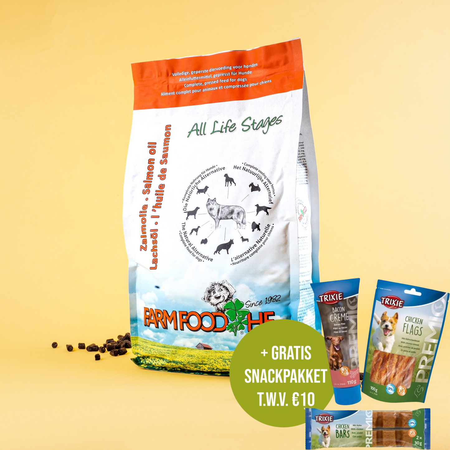 Farm Food - High Energy Schotse Zalmolie Hondenvoer