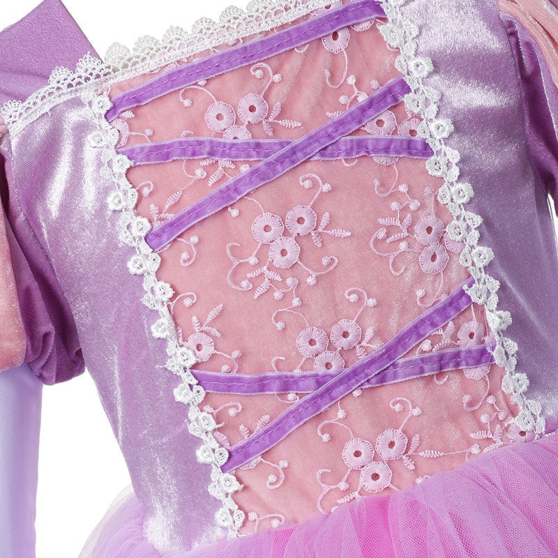Luxe prinses Rapunzel jurk