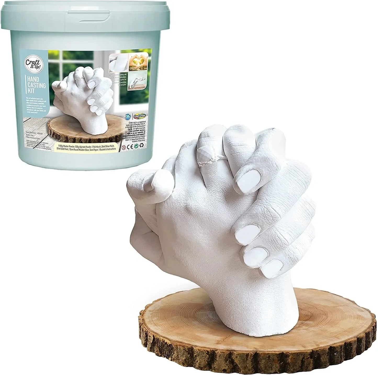 Behoud voor altijd de herinneringen met 3D handprint gips