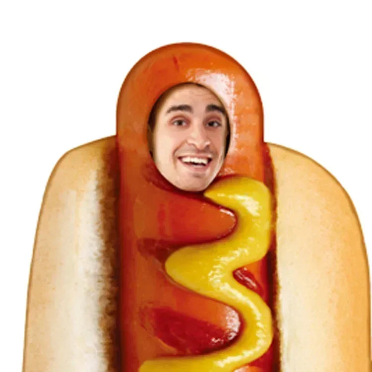 Hotdog Kostuums Voor Volwassen en kinderen