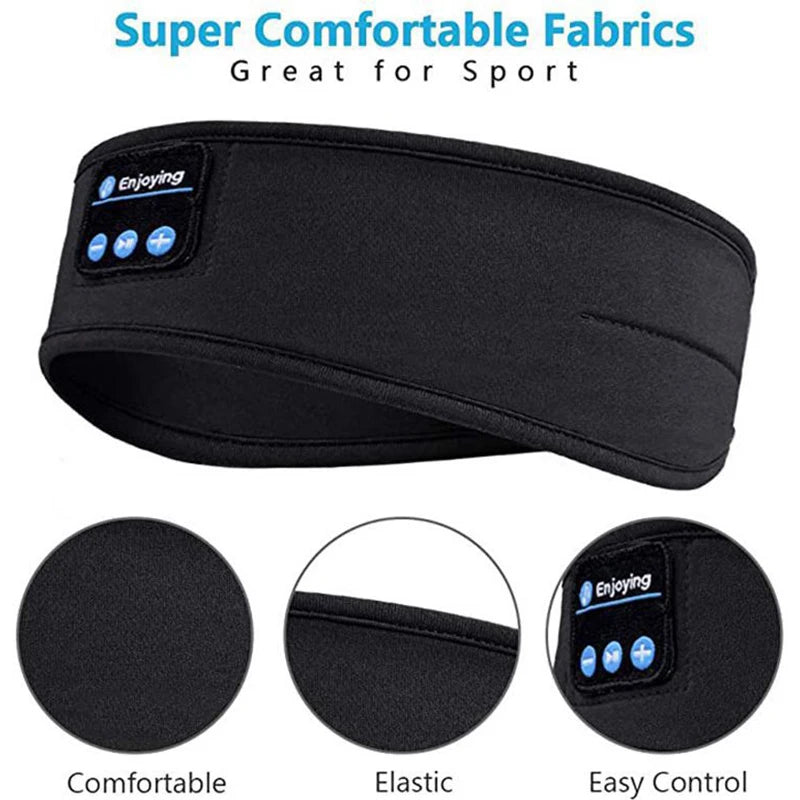 Fone Bluetooth-oortelefoon Sport Slapen Hoofdband Elastische draadloze hoofdtelefoon