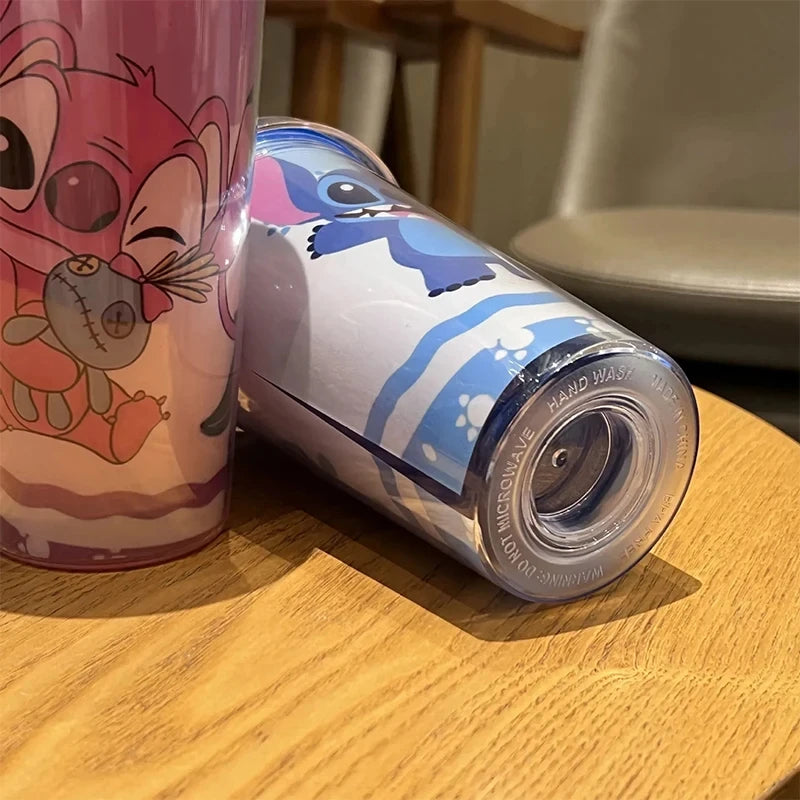 Disney Lilo & Stitch Angel beker Dubbellaags Plastic 450ml
