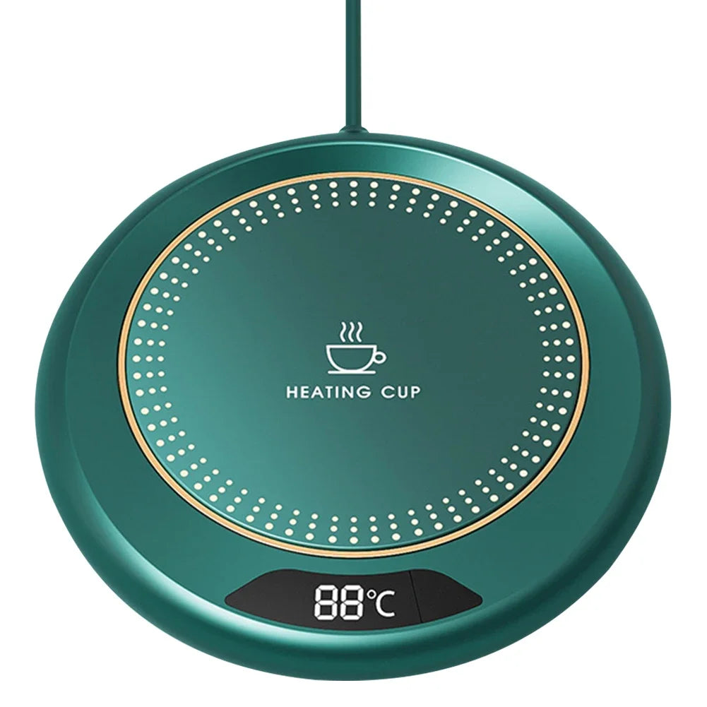 Draagbare bekerwarmer intelligente constante temperatuur drankverwarmer met Smart Touch Switch USB Cup Warmer voor kopjes en glazen met platte bodem