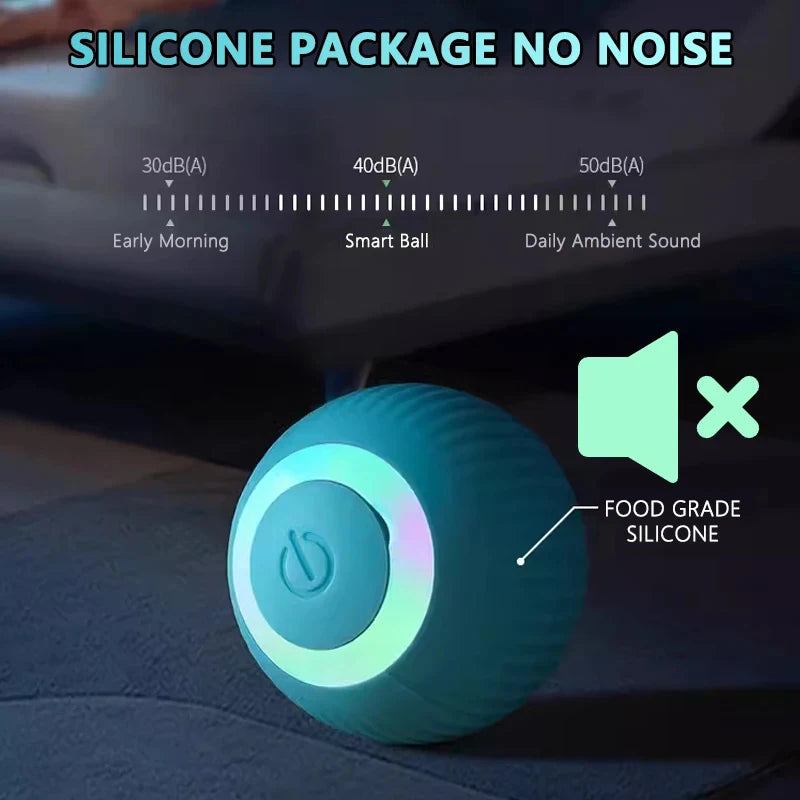 Interactieve kattenbal Slim kattenspeelgoed Binnen Automatische rollende magische bal Elektronische interactieve kattenspeelgoed Kattengameaccessoires