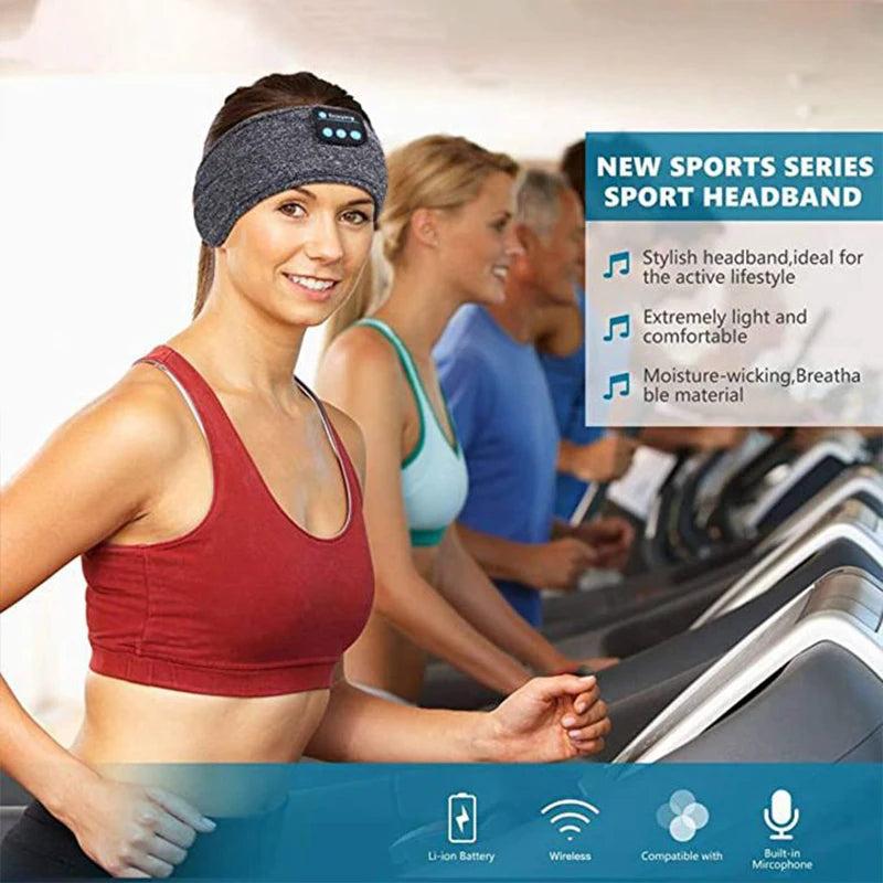 Fone Bluetooth-oortelefoon Sport Slapen Hoofdband Elastische draadloze hoofdtelefoon