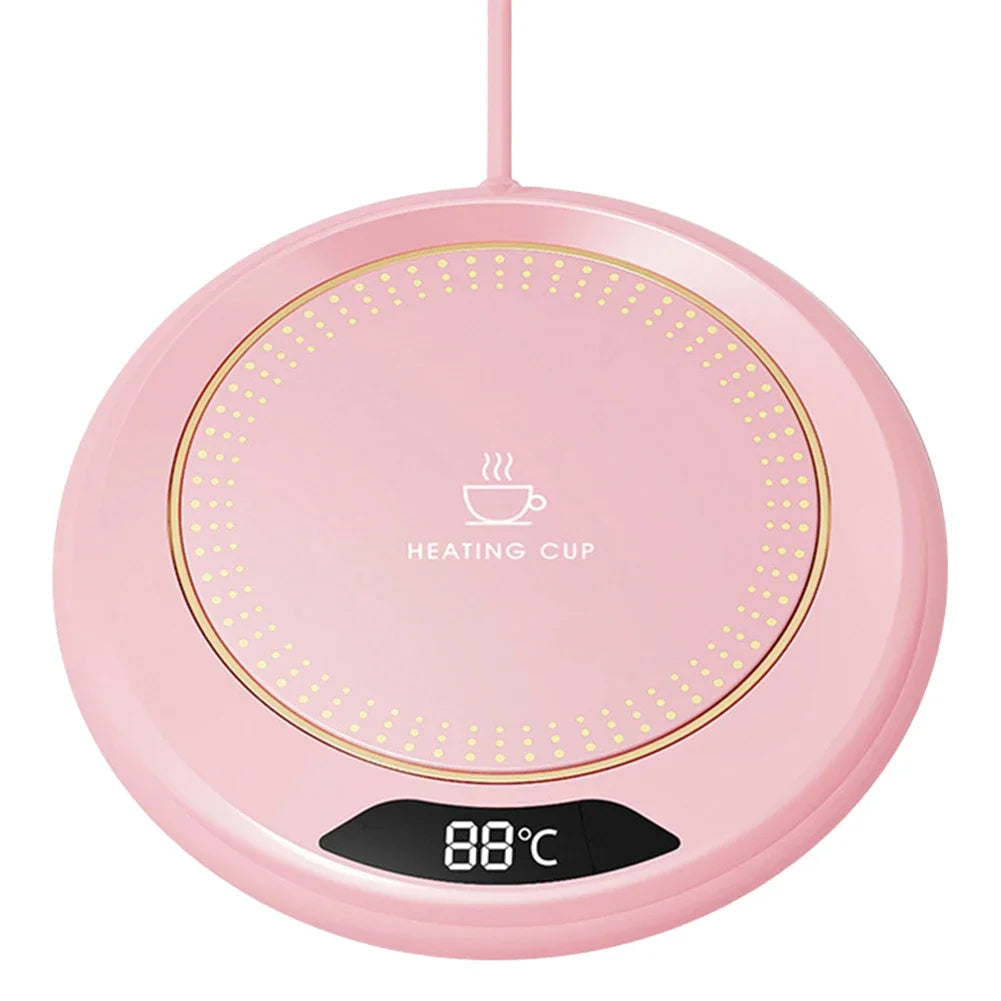 Draagbare bekerwarmer intelligente constante temperatuur drankverwarmer met Smart Touch Switch USB Cup Warmer voor kopjes en glazen met platte bodem