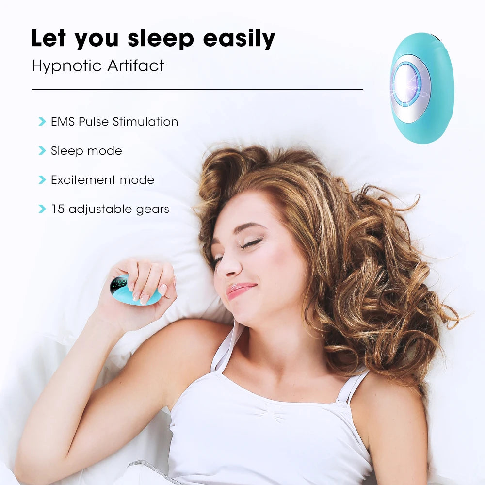 Handheld Slaap Steun Apparaat Micro Stroom Intelligente Helpen Slaap Apparaten Voor Slaap Stimulator Relief Angst Stress Hypnose Tool