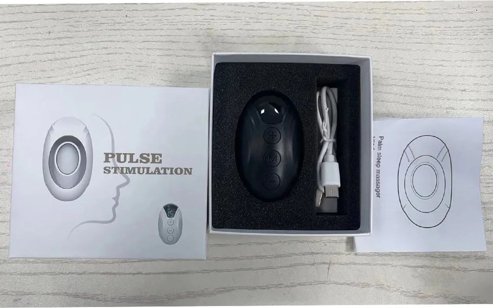 Handheld Slaap Steun Apparaat Micro Stroom Intelligente Helpen Slaap Apparaten Voor Slaap Stimulator Relief Angst Stress Hypnose Tool