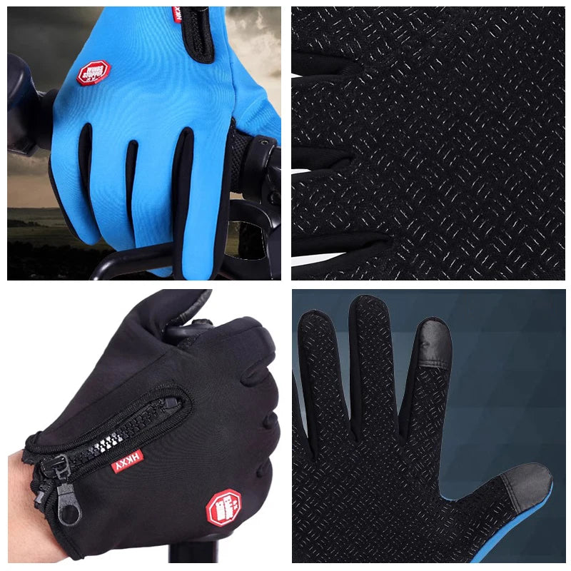 Winterhandschoenen Waterdicht Thermisch Touchscreen Thermisch Winddicht Warm Handschoenen Koud Weer Hardlopen Sport Wandelen Ski Handschoenen