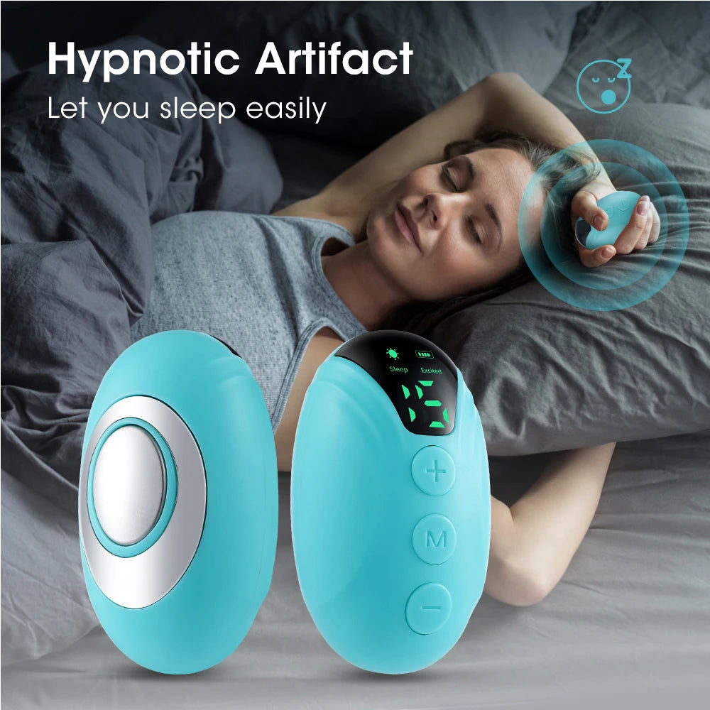 Handheld Slaap Steun Apparaat Micro Stroom Intelligente Helpen Slaap Apparaten Voor Slaap Stimulator Relief Angst Stress Hypnose Tool