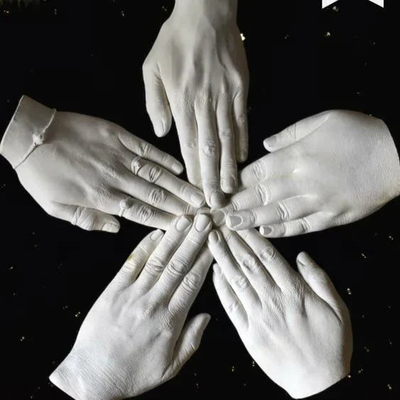 Behoud voor altijd de herinneringen met 3D handprint gips
