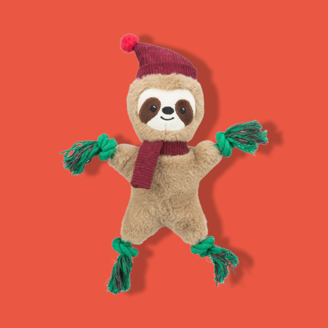 Trixie - Xmas Luiaard Pluche / Flostouw