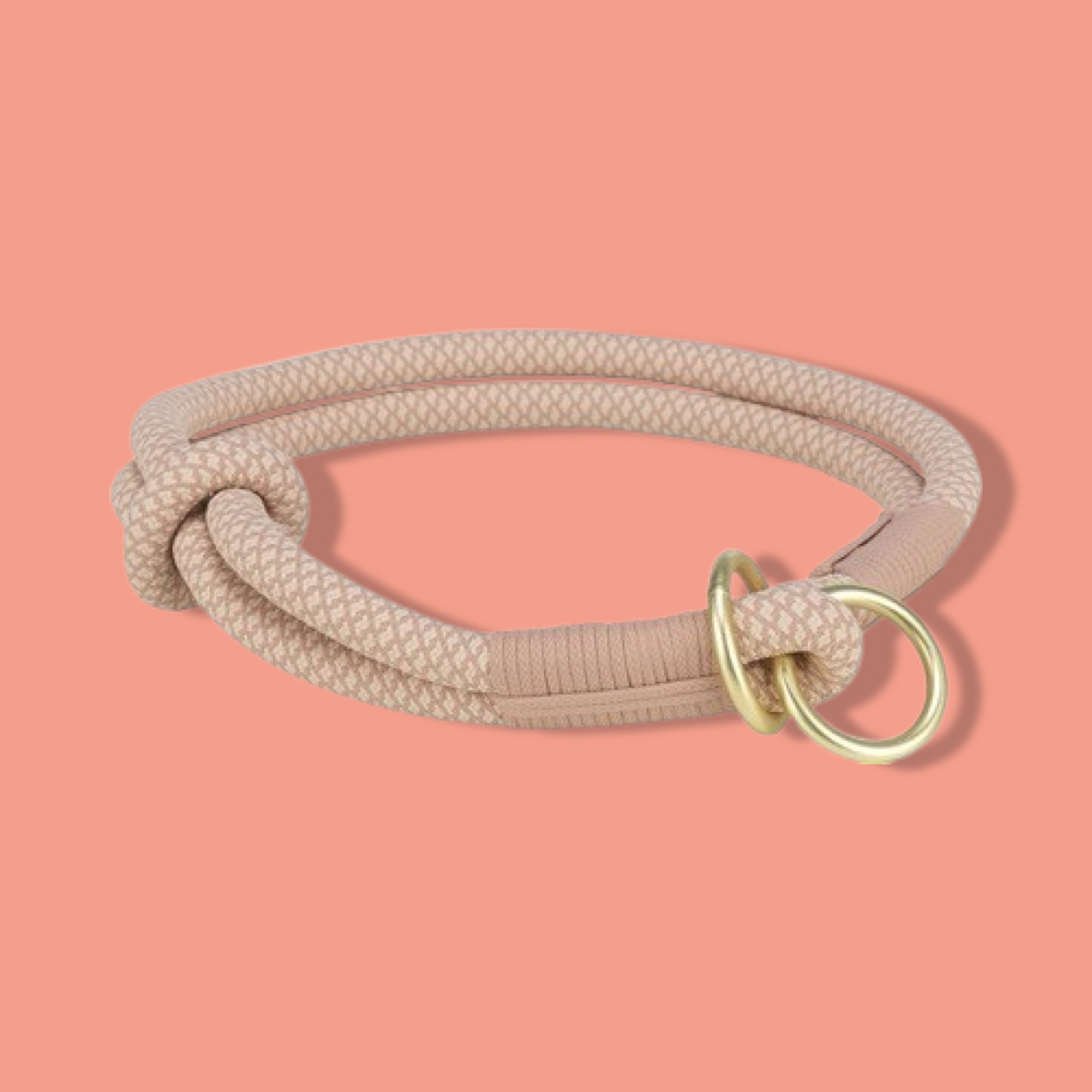Trixie - Halsband Hond Soft Half-Slip Roze / Lichtroze