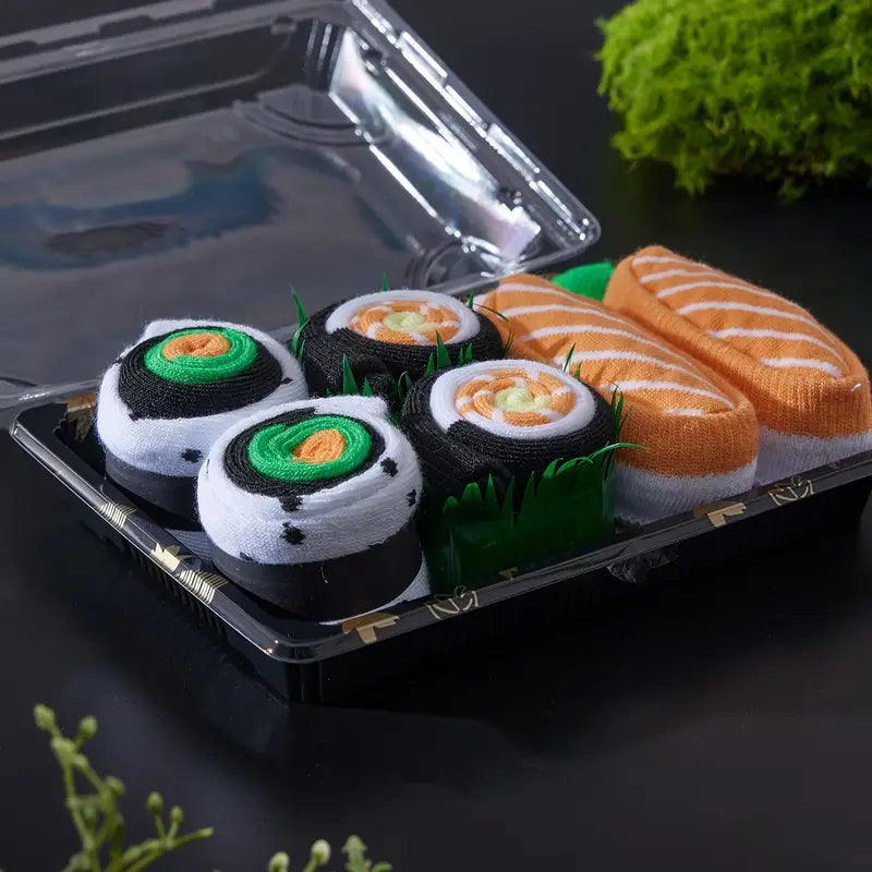 Sushi sokken leuk voor de feestdagen om te geven