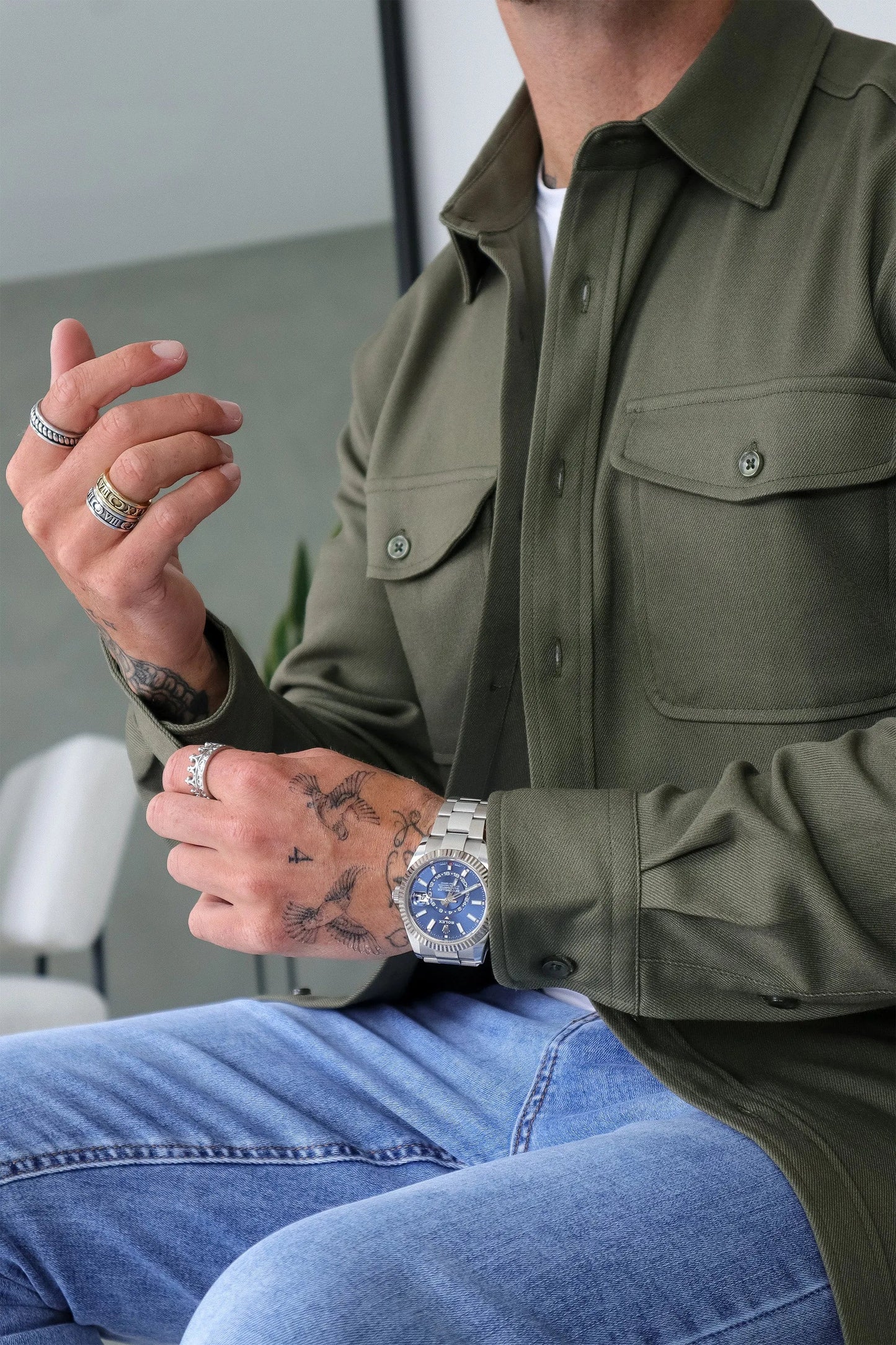 THE DANTE OVERSHIRT 2 halen 1 betalen!