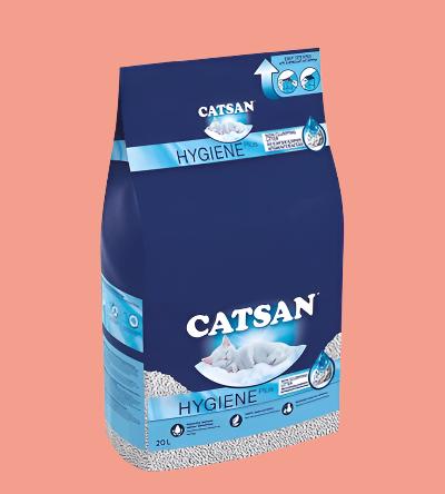 Catsan - Hygiene Plus Kattenbakvulling 20 LTR