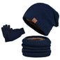 Teo - Casual Winter Pluche 3-Delige Set voor Mannen