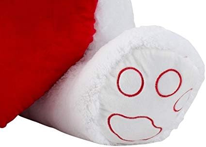 Lifestyle & More Reuze teddybeer knuffelbeer XXL 100 cm groot wit met hart pluche beer knuffel fluweelzacht - om van te houden