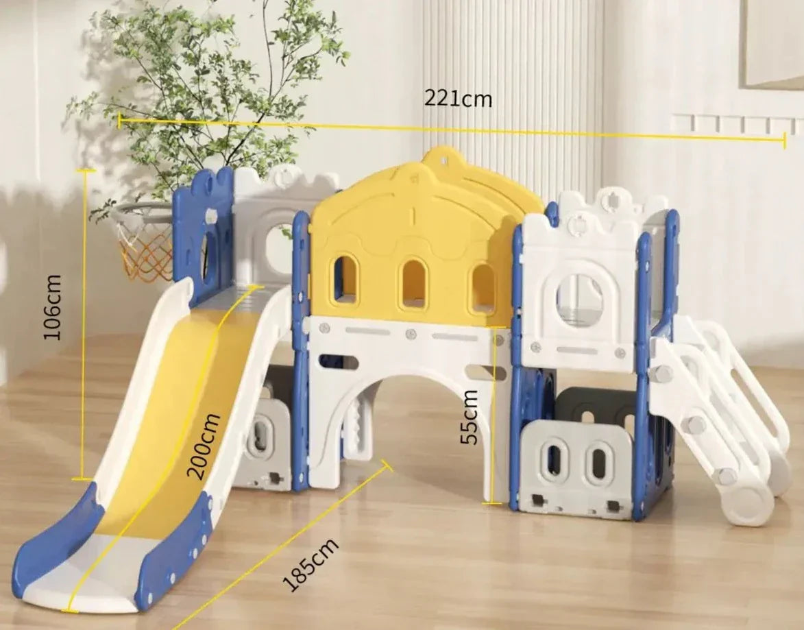 Mini Play Haven - Schommel, glijbaan en opbergset