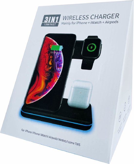 3 in 1 wireless charger
