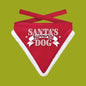 Plenty Gifts - Kerst Bandana Santa's Favourite Dog Rood