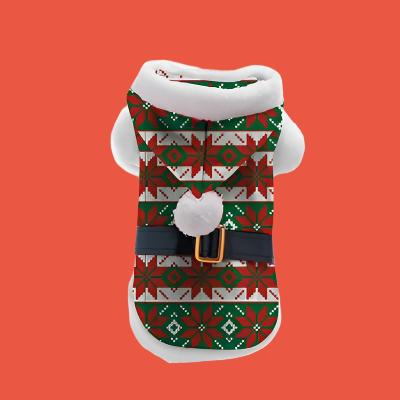 Plenty Gifts - Kerst Hondenjas Kerstster Rood / Groen