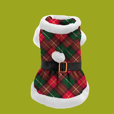 Plenty Gifts - Kerst Jurk Ruit Rood / Groen