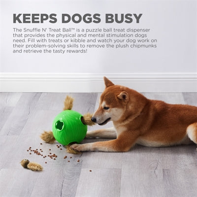 Nina Ottosson - Dog Snuffle N' Treat Bal Groen