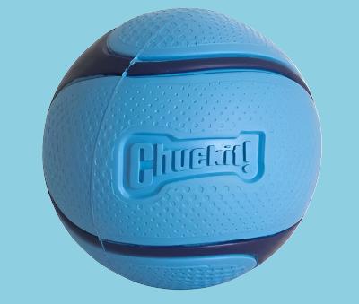 Chuckit - Sniff Fetch Bal Bacon Geur Blauw
