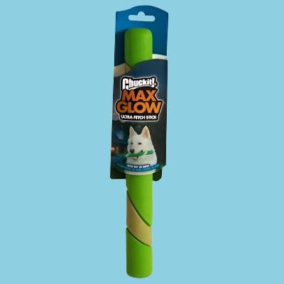 Chuckit - Max Glow Ultra Fetchstick Groen