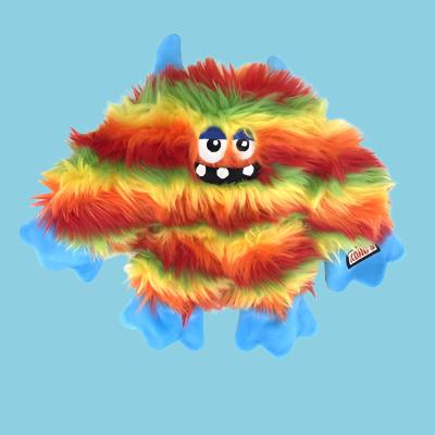 Kong - Frizzle Zazzle Met Piep En Kreukel Geluid Verstevigd