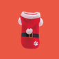 Plenty Gifts - Kerst Hondenjas Kerstman Poot Rood