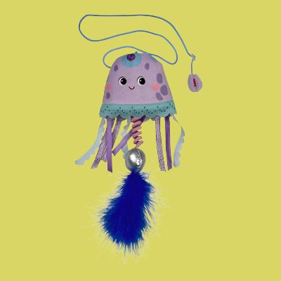 Kong - Cat Teaser Jellyfish Assorti