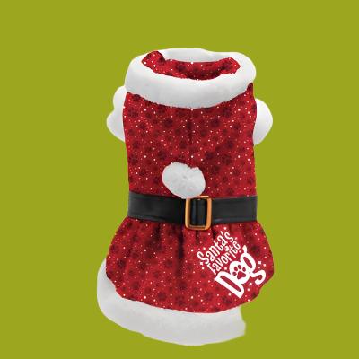 Plenty Gifts - Kerst Jurk Santa's Favorite Dog