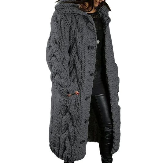 Stijlvol Dik Gebreid Dames Vest