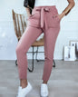 CASUAL HOGE TAILLE BROEK,   2 HALEN 1 BETALEN!