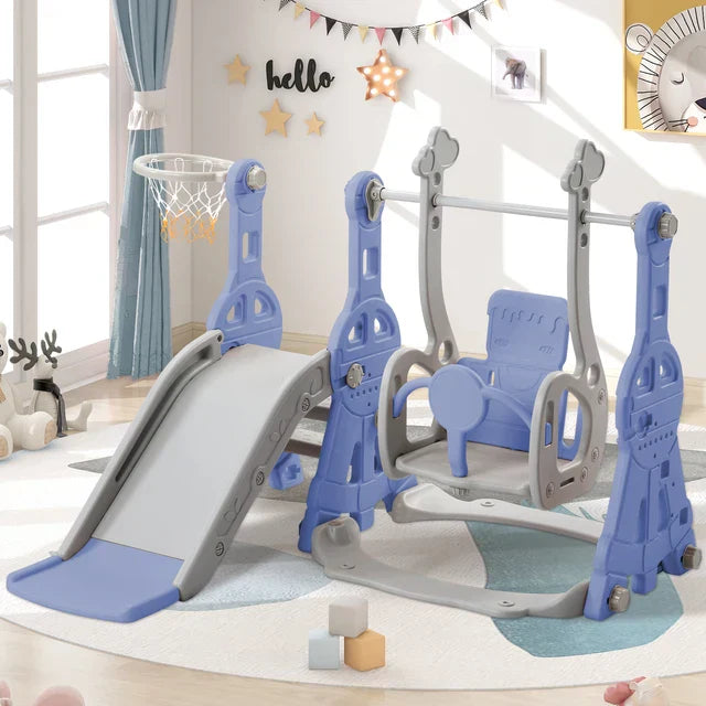 Mini Play Haven - Schommel, glijbaan en opbergset