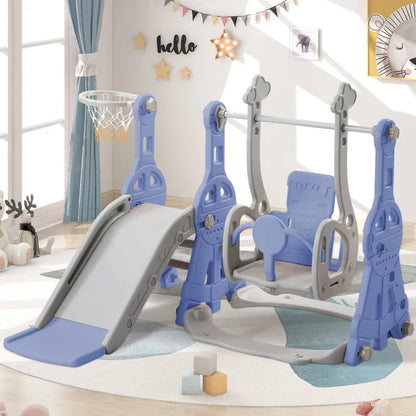 Mini Play Haven - Schommel, glijbaan en opbergset