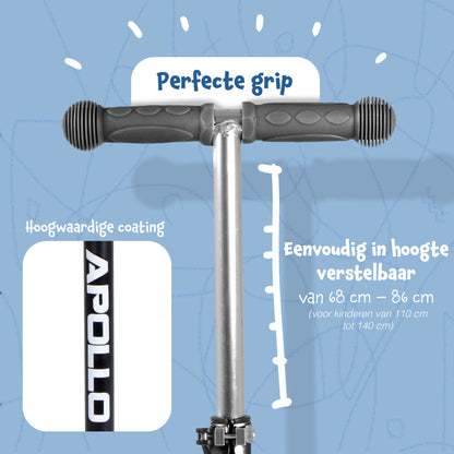 'Kids Whiz' LED Scooter voor Kinderen - in verschillende kleuren