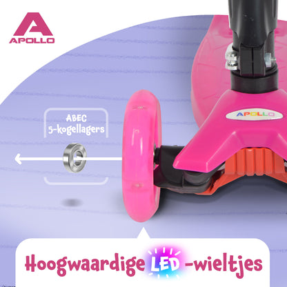 'Kids Whiz' LED Scooter voor Kinderen - in verschillende kleuren
