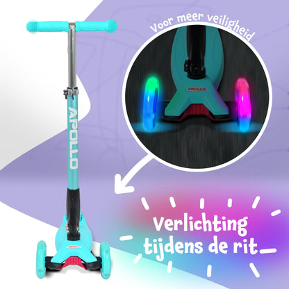 'Kids Whiz' LED Scooter voor Kinderen - in verschillende kleuren